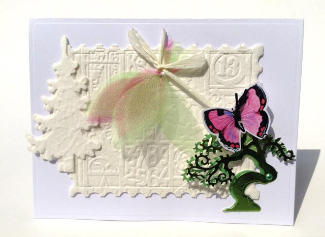 Butterfly Bonsai card